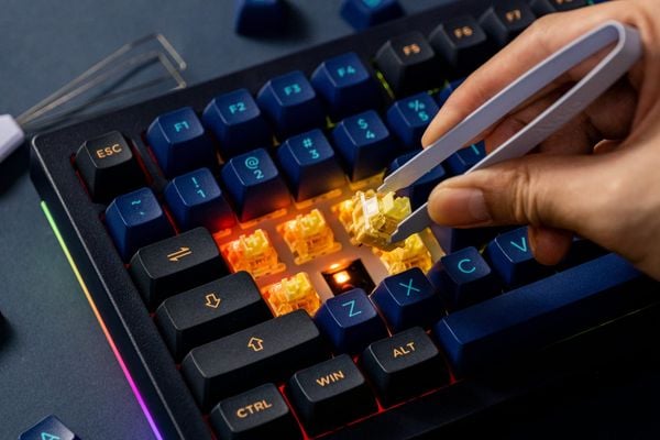  Bàn phím cơ gaming Akko 5075B Plus Horizon | 3 Mode, TKL, Linear Switch, RGB 