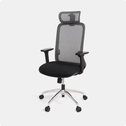 Ghế công thái học HyperWork Cloud Chair | OC03, Xám bạc