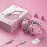  Tai nghe Gaming Xiberia V13U | Hồng 