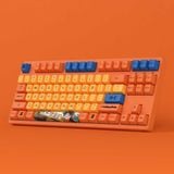  Bàn phím cơ AKKO 3087 RF Dragon Ball Z - Goku (AKKO switch v3 - Cream Yellow) 