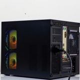  Thùng máy Magic AquaM Elite 2025 M-ATX màu đen 