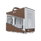  Thùng máy Montech Heritage Pro (Mini PC) | Trắng, kèm sẵn 4 fan 