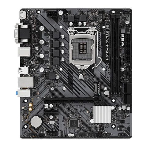 Mainboard Asrock H510M-HDV/M.2 SE QSD | Intel H470, Socket 1200, Micro ATX, 2 khe DDR4