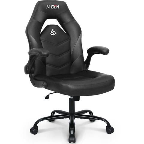 Ghế văn phòng / Gaming N-GEN APEX Series (8659) | Màu đen, chân xoay kim loại