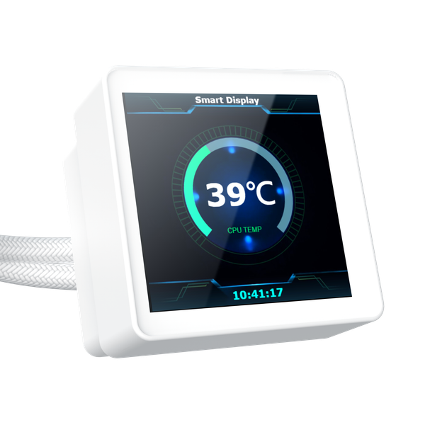  Tản nhiệt nước Xigmatek Alpha Connect 240 | ARGB, Trắng 