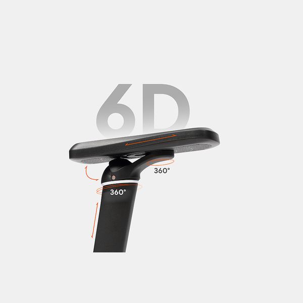  Ghế công thái học HYPERWORK Airy Pro | Đen, 150kg, Chân xoay, Lưng lưới 
