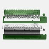  Bàn phím cơ Mikit M65 Evergreen Gateron G Pro 2.0 Red RGB 