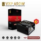  Nguồn máy tính VSP VXP 650W 650W 80 Plus Gold | Full Modular, ATX 