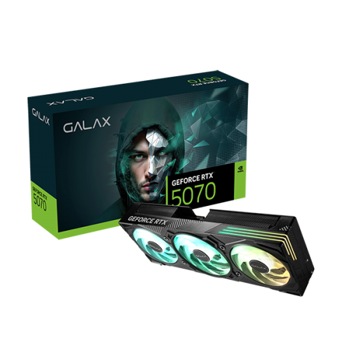  Card màn hình NVIDIA GeForce RTX 5070 GALAX EX Gamer 1-Click OC | 12GB GDDR7, 6144 CUDA, 650W 