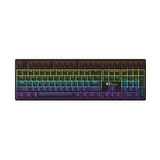  Bàn Phím Cơ Akko 3108 Sr Black Shine-Through; Switch Akko Pink (Linear) 