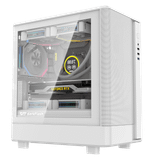  Thùng máy Case DarkFlash DB330M M-ATX | Mặt lưới, trắng 
