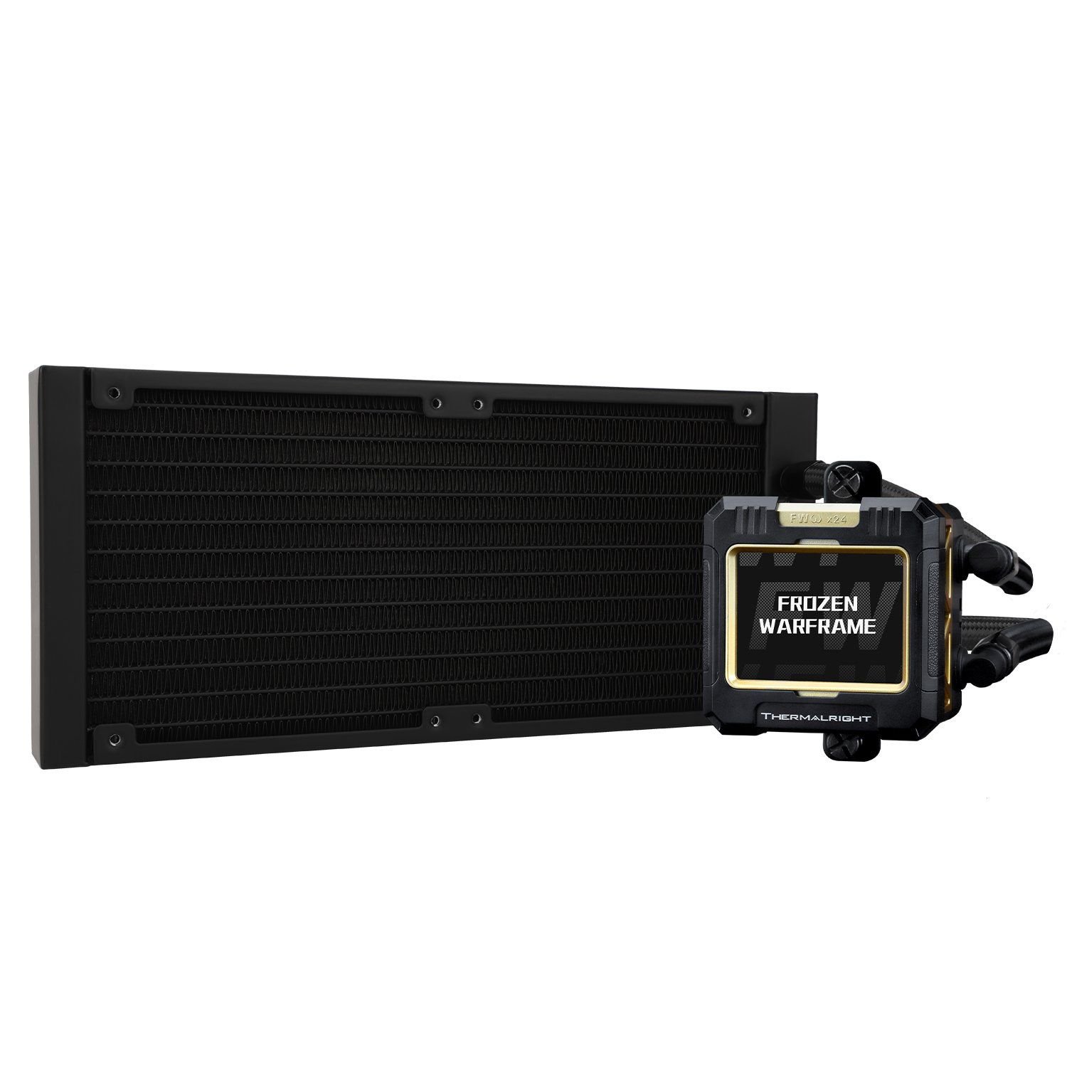 Tản nhiệt nước Thermalright Frozen Warframe X 240 ARGB Display - Black | Không kèm Fan