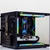  Thùng máy Magic AquaM Elite 2025 M-ATX màu đen 