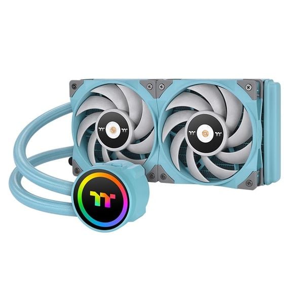  Tản nhiệt nước Thermaltake ToughLiquid 240 Turquoise | ARGB, Xanh Ngọc 