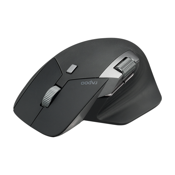  Chuột văn phòng Rapoo MT760 Mini | 3 mode, 3200 DPI, 80g, Đen 