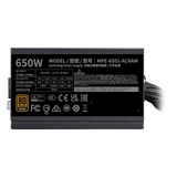  Nguồn Cooler Master MWE 650W Bronze V3 230V (MPE-6501-ACABW-3BEU) 