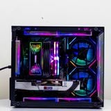  Thùng máy Magic AquaM Elite 2025 M-ATX màu đen 