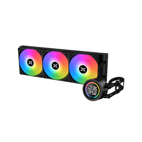  Tản nhiệt nước Xigmatek LK360 | ARGB Display, Đen 