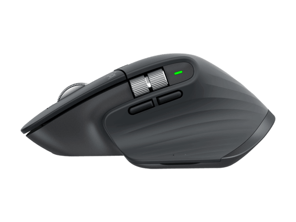  Chuột văn phòng Logitech MX Master 3S | Wireless + Bluetooth, 8000 DPI, 141g, Đen 