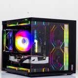  Thùng máy Magic AquaM Elite 2025 M-ATX màu đen 