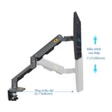  Giá treo màn hình North Bayou G60 - Xám | 27 - 45 inch, có cổng USB 