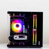  Thùng máy Magic AquaM Elite 2025 M-ATX màu đen 