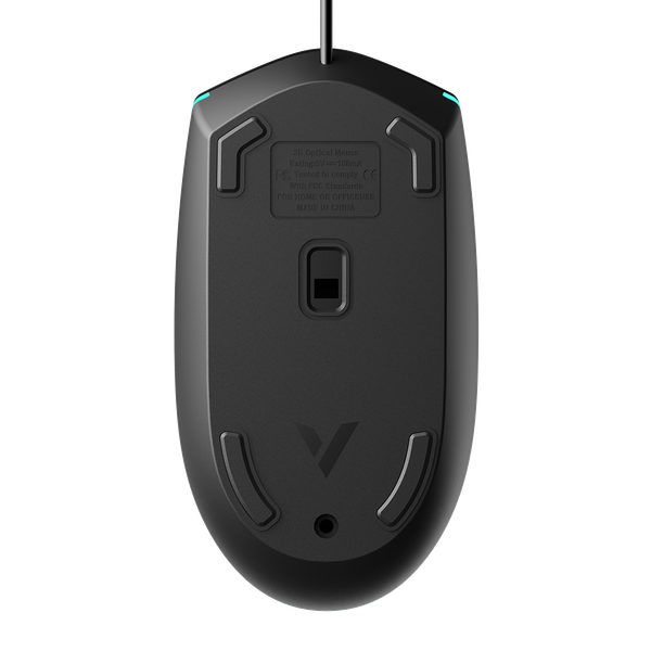  Chuột gaming Rapoo V11s | Có dây, 1600 DPI, 110g, RGB, Đen 