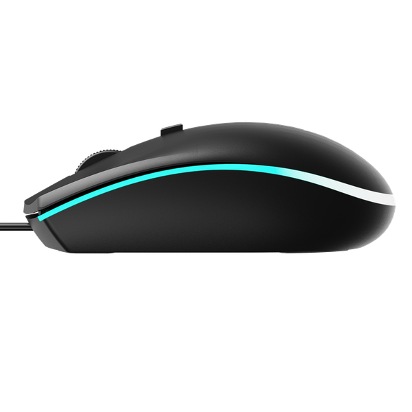  Chuột gaming Rapoo V11s | Có dây, 1600 DPI, 110g, RGB, Đen 