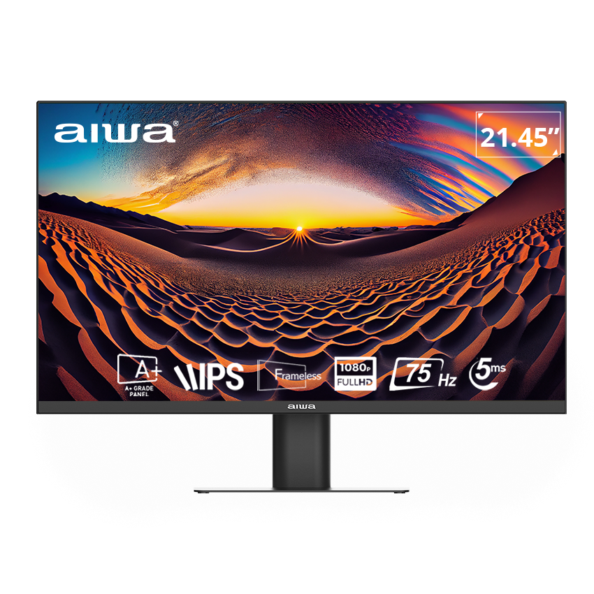 Màn hình văn phòng AIWA MF2204-F | 22 inch, Full HD, IPS, 75Hz, 5ms
