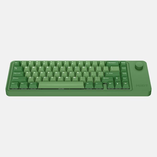  Bàn phím cơ gaming Mikit M65 Evergreen | 3 Mode, Mini, Linear Switch, RGB 