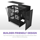  Thùng máy Case NZXT H3 Flow - Đen (CC-H31FB-01) 