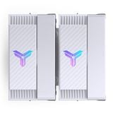  Tản nhiệt khí CPU Jonsbo CR-3000E RGB | 2 Tháp | Trắng 
