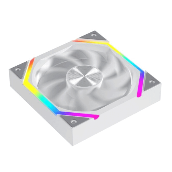  Quạt tản nhiệt PC Leopard Galaxy | Kit 3 Fan 120mm, ARGB, Trắng 