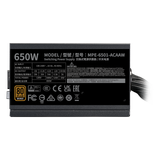  Nguồn Cooler Master MWE Bronze 650 V3 (MPE-6501-ACAAW-3B) 