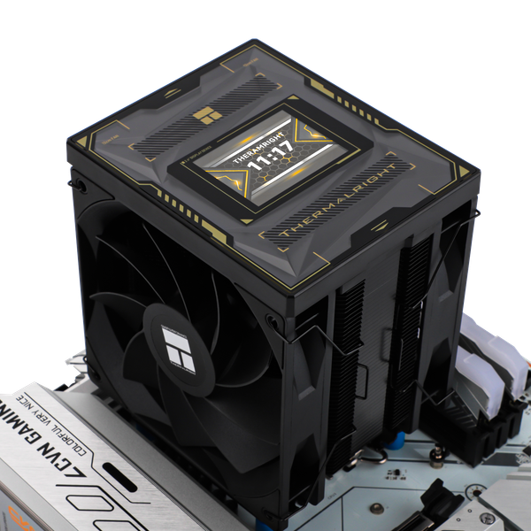  Tản nhiệt khí Thermalright Burst Assassin 120 Vision Black | Display, Đen 