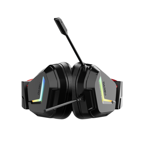  Tai nghe Gaming DareU EH733 | Có dây, Over-ear, RGB, Đen 