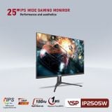  Màn hình VSP IP2505W | 24.5 inch, Full HD, IPS, 100Hz, 1ms, phẳng, đen 