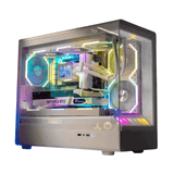  Thùng máy Case Leopard MS-01 RGB | Trắng, không kèm fan 
