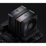  Tản nhiệt khí CPU Jonsbo HX6280 - Đen | Tháp đôi 