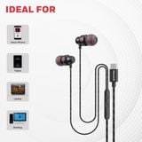  Tai nghe Honeywell Suono P60 | Có dây, In-ear, Đen 