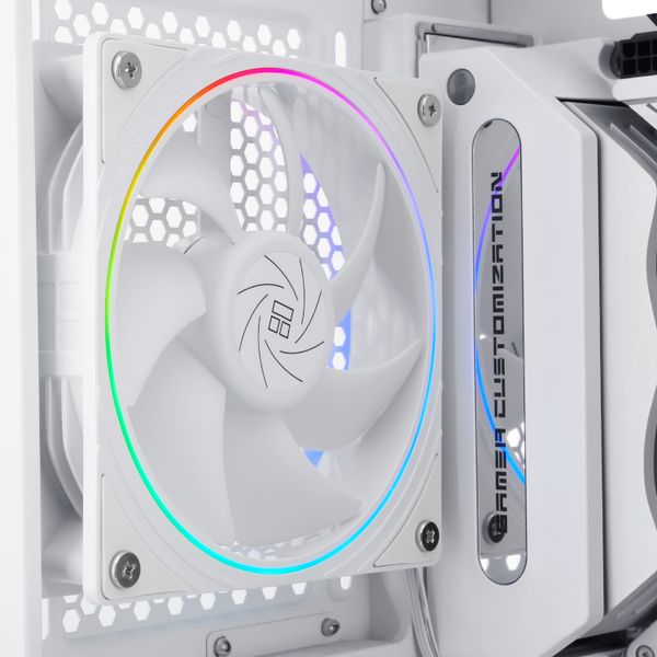  Quạt tản nhiệt PC Thermalright TL‑S12W X3 | Kit 3 fan 120mm, ARGB, Trắng 