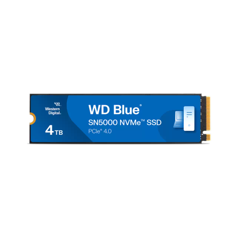 Ổ cứng SSD Western Digital Blue SN5000 4TB | PCIe Gen4 x4 NVMe, M.2 2280 (WDS400T4B0E)