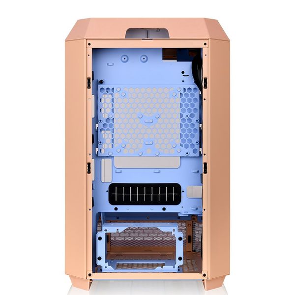  Thùng máy Thermaltake Tower 300 Peach Fuzz M-ATX | Sẵn 2 fan 14cm 