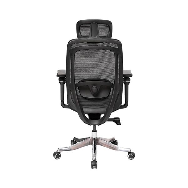  Ghế công thái học HYPERWORK Airy Pro | Đen, 150kg, Chân xoay, Lưng lưới 