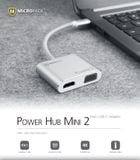  HUB mở rộng kết nối Micropack USB C to 4 Ports VGA Adapter | Silver (MDC-4V-SL) 