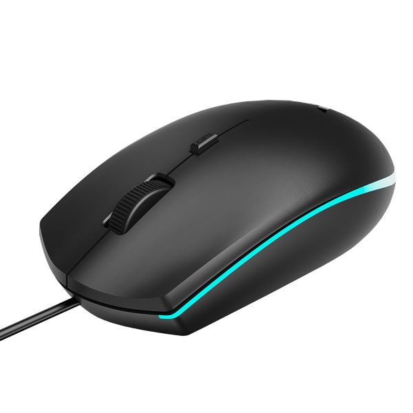  Chuột gaming Rapoo V11s | Có dây, 1600 DPI, 110g, RGB, Đen 