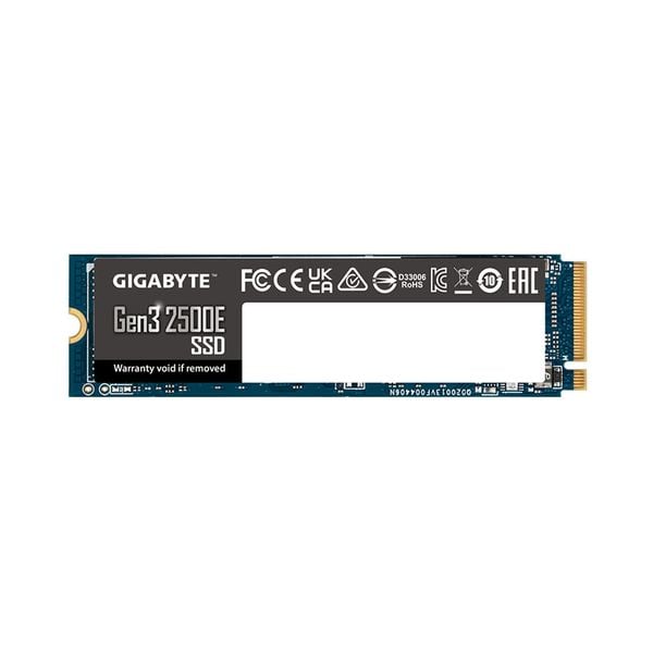  Ổ cứng SSD Gigabyte 2500E 1TB | PCIe Gen3 x4 NVMe, M.2 2280 (G325E1TB G10) 