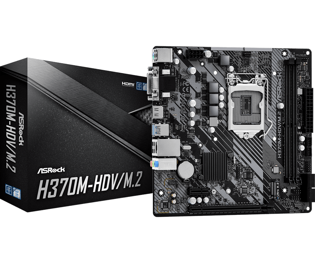 Mainboard ASRock H370 64GB RAM chính hãng giá tốt