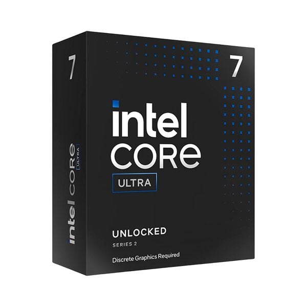  CPU Intel Core Ultra 7 265KF | LGA 1851, 20 nhân/20 luồng, Max 5.5 GHz 