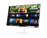  Màn hình thông minh Samsung M5 LS32CM501EEXXV | 32 inch, Full HD, VA, 60Hz, 4ms, HDR10, phẳng, WiFi 5, Bluetooth 5.2, remote, trắng 